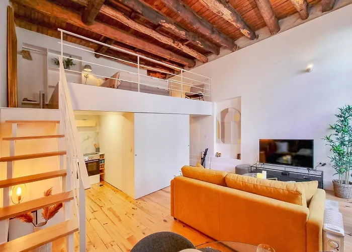 Loft With Balcony On City's Important Street *