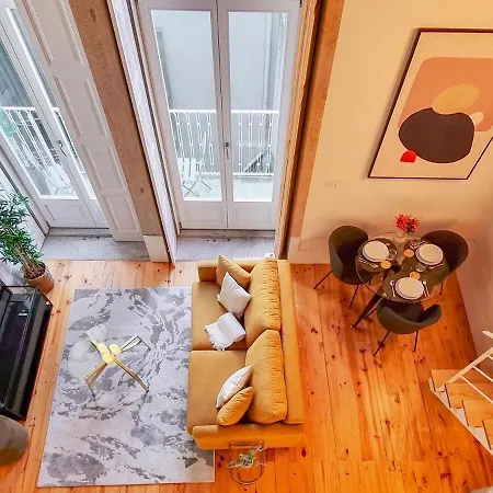 Loft With Balcony On City's Important Street * Oporto